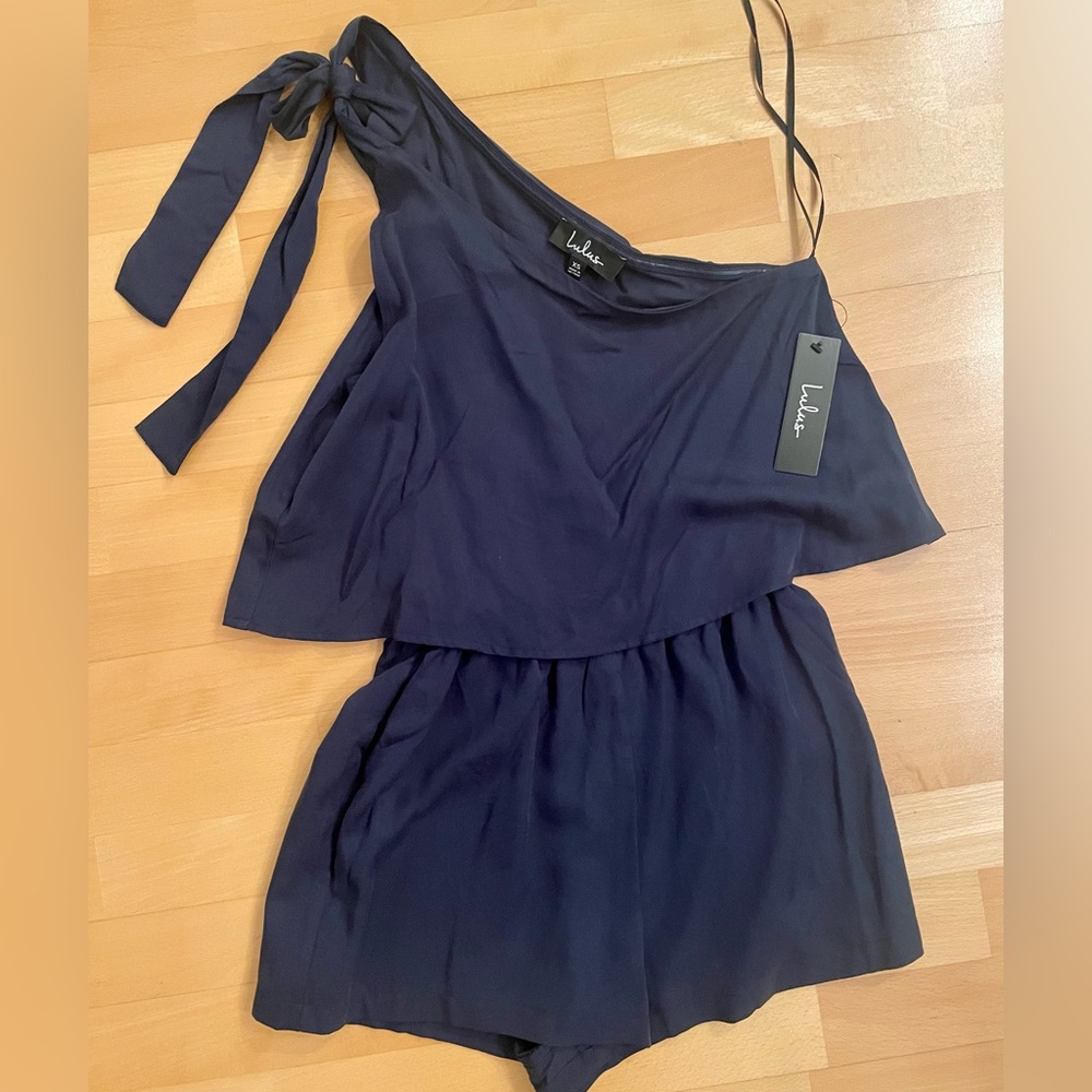Lulu’s Navy Blue Romper